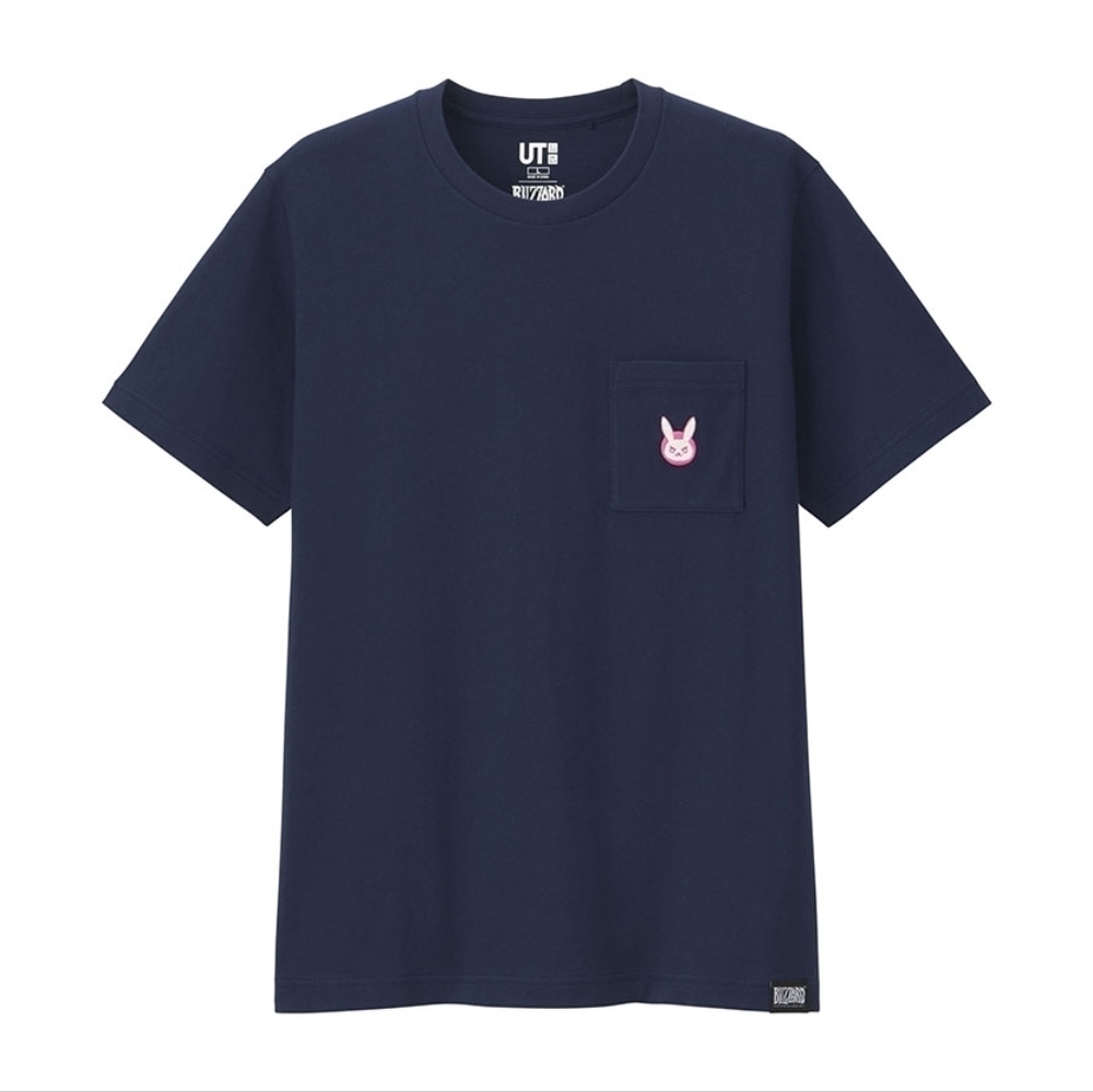 Uniqlo × Blizzard D.va Embroidered T-shirt